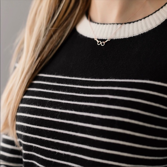 Horse Bit Necklace | 14k Gold Plated - Picture 5 of 5